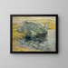 A Summer Day - John Henry Twachtman — framed artwork on a wall