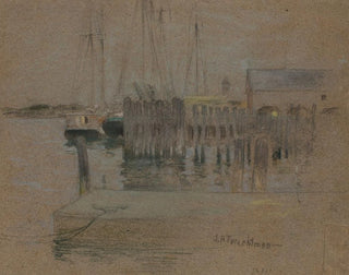Port of Gloucester - John Henry Twachtman — artwork view