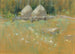 Haystacks at the Edge of the Woods - John Henry Twachtman — artwork view
