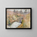 Bassin de ciguë - John Henry Twachtman — framed artwork on a wall