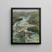 Chutes Horseneck - John Henry Twachtman — framed artwork on a wall