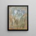 Iris Painting - John Henry Twachtman — framed artwork on a wall