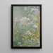 Flowers of the Meadow - John Henry Twachtman — framed artwork on a wall