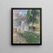 My house - John Henry Twachtman — framed artwork on a wall