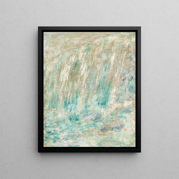 Niagara Falls Painting - John Henry Twachtman — framed artwork on a wall