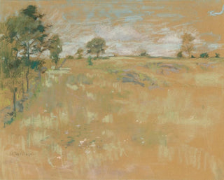 Prairies à Branchville, Connecticut - John Henry Twachtman — artwork view
