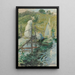 Summer Afternoon - John Henry Twachtman — framed artwork on a wall