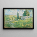 Summer Painting - John Henry Twachtman — framed artwork on a wall