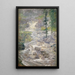 The Source of the Rainbow - John Henry Twachtman — framed artwork on a wall