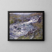 Le Torrent - John Henry Twachtman — framed artwork on a wall