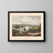 Fort Edward Painting - John Hill — framed artwork on a wall