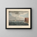 New York from Governors Island - John Hill — framed artwork on a wall