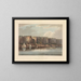 Les Palissades - John Hill — framed artwork on a wall