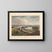 Troie depuis le mont Ida - John Hill — framed artwork on a wall