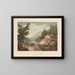 View near Fishkill - John Hill — framed artwork on a wall
