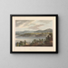 West View Painting - John Hill — framed artwork on a wall