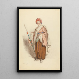 Henry Cranmer March Phillipps - John Hollins — framed artwork on a wall
