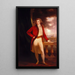 Portrait of Captain George Porter - John Hoppner — framed artwork on a wall