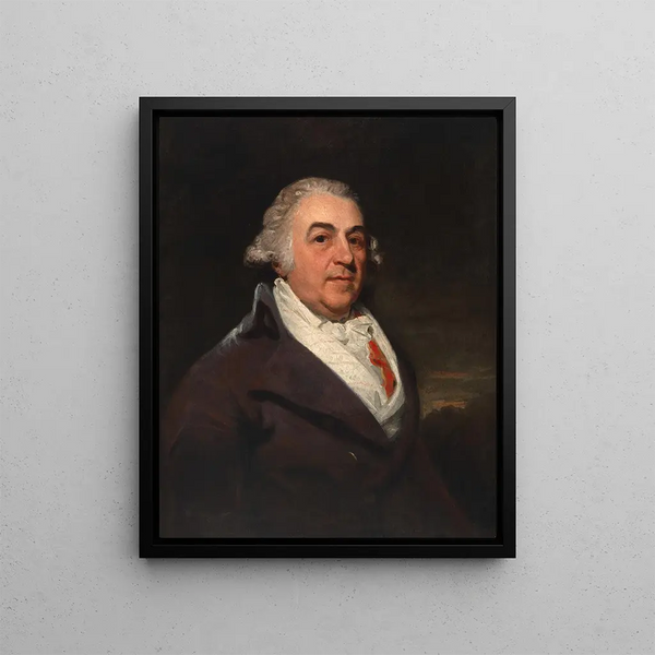 Richard Bache - John Hoppner — framed artwork on a wall