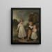 Les enfants de Sackville - John Hoppner — framed artwork on a wall