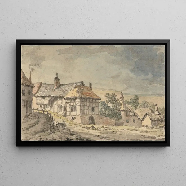 À Steyning - John Inigo Richards — framed artwork on a wall