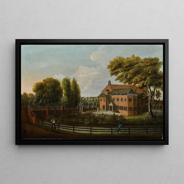 View of Sadler's Wells - John Inigo Richards — framed artwork on a wall