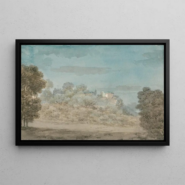 Windsor Castle - John Inigo Richards — framed artwork on a wall