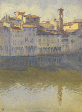 John Ireland Howe Downes - Across the Arno.webp