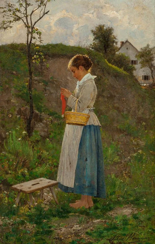 The barefoot village - John J Hammer — artwork view