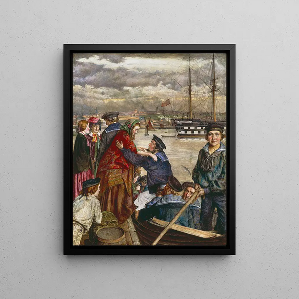 Love and Wives Painting - John J. Lee — framed artwork on a wall
