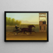 Horse in Trot Painting, duration 2:25 - John J Mcauliffe — framed artwork on a wall