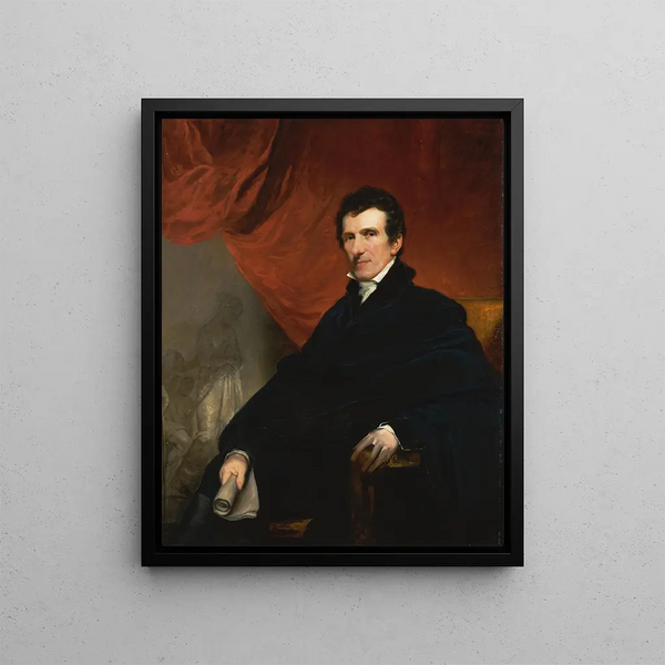 Antonio Canova - John Jackson — framed artwork on a wall