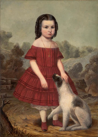 Portrait of Alice Lyons - John Jacob Hegler — artwork view