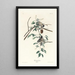 Black-capped Chickadee - John James Audubon — framed artwork on a wall