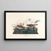Moineau couleur de renard - John James Audubon — framed artwork on a wall