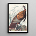 Large American Rooster Painting - John James Audubon — framed artwork on a wall