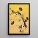 Parulines du Maryland - John James Audubon — framed artwork on a wall