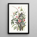 Maritime Bunting - John James Audubon — framed artwork on a wall