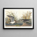 Knight solitaire - John James Audubon — framed artwork on a wall