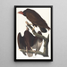 Urubu à tête rouge - John James Audubon — framed artwork on a wall