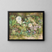 Flower Study Painting - John Jessop Hardwick — framed artwork on a wall