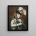 Dorothée Jordan - John Jones | Painting Source: Tableau Dorothée Jordan - John Jones — framed artwork on a wall