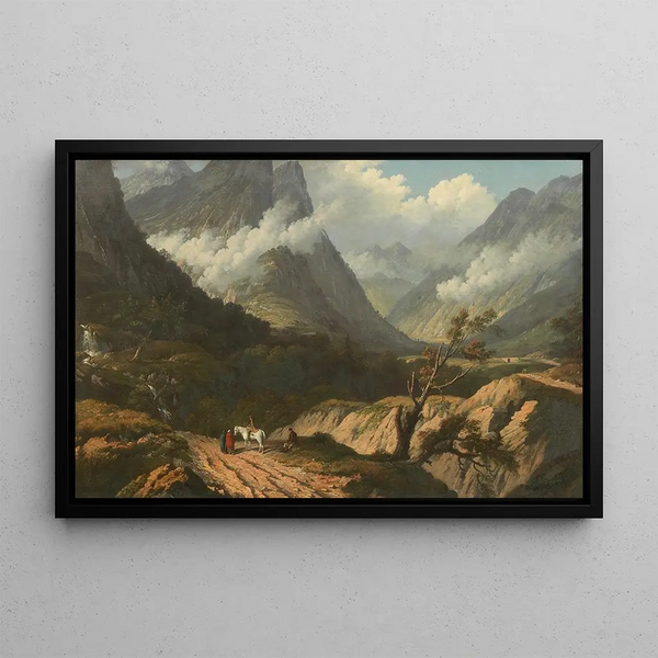 Glencoe - John Knox — framed artwork on a wall