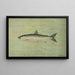 Le Cisco du lac Léman, Wis Argyrocomus artedi sisco - John L. Petrie — framed artwork on a wall