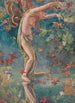 Autumn dispersing leaves - John La Farge — artwork view