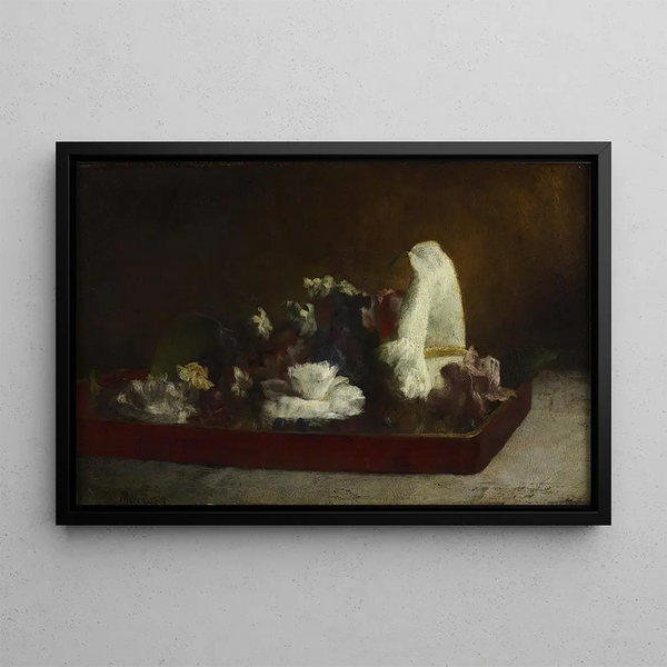 Arum - John La Farge — framed artwork on a wall