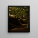 in the Glen Portsmouth Rhode Island - John La Farge — framed artwork on a wall