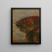 Study of the fog effect at Brenton's Cove - John La Farge — framed artwork on a wall
