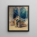 Dancers of the Garoet Village in the Preanger Residency in Java - John La Farge — framed artwork on a wall