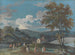 a rural church among the hills - John Laporte — artwork view